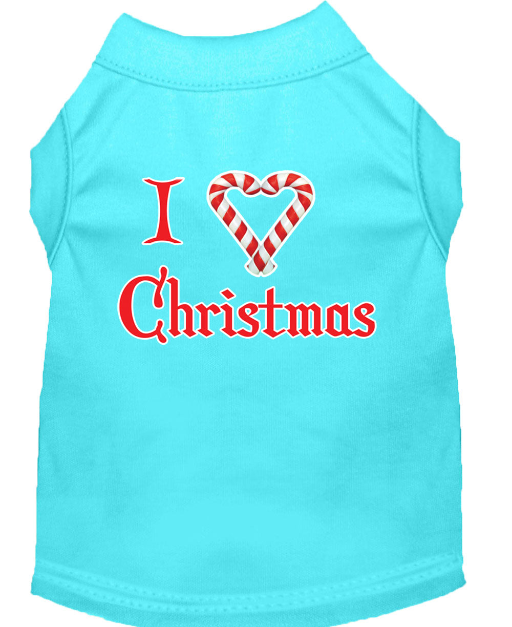 I Heart Christmas' with Candy Cane Heart - My Best Friend Furever