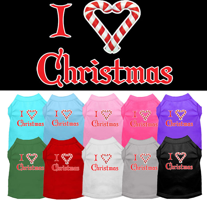 I Heart Christmas' with Candy Cane Heart - My Best Friend Furever