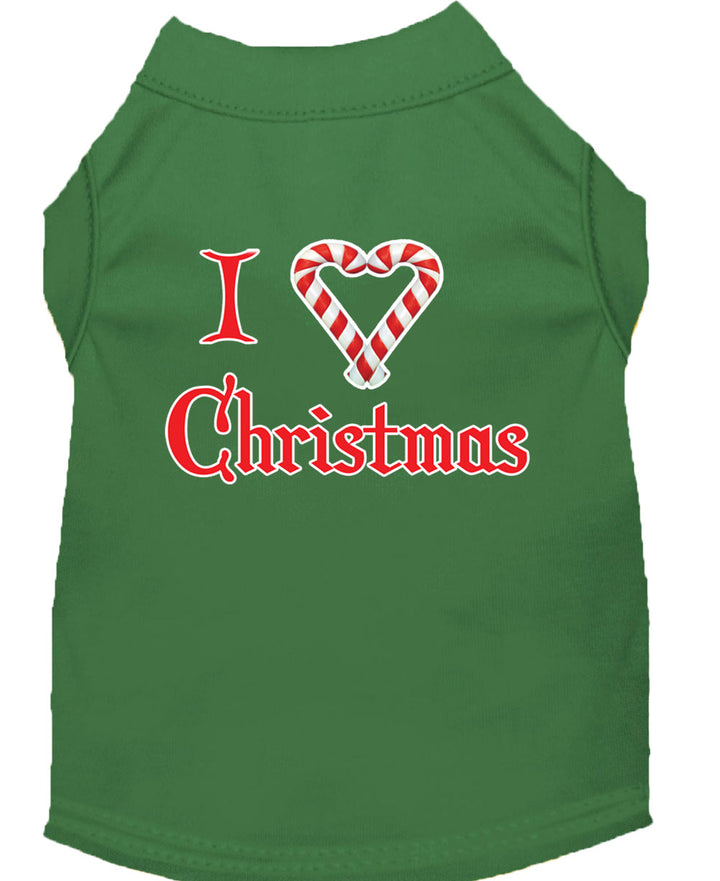 I Heart Christmas' with Candy Cane Heart - My Best Friend Furever