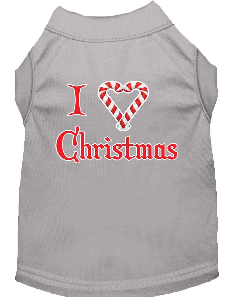 I Heart Christmas' with Candy Cane Heart - My Best Friend Furever