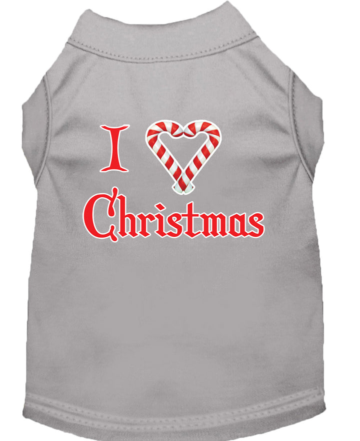 I Heart Christmas' with Candy Cane Heart - My Best Friend Furever