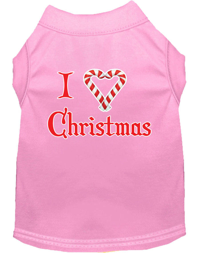 I Heart Christmas' with Candy Cane Heart - My Best Friend Furever