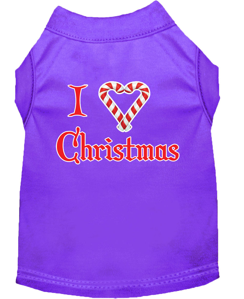I Heart Christmas' with Candy Cane Heart - My Best Friend Furever