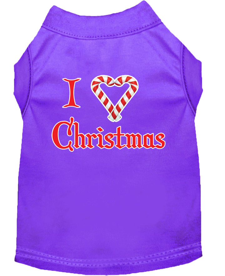 I Heart Christmas' with Candy Cane Heart - My Best Friend Furever