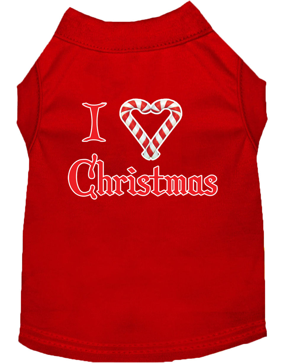 I Heart Christmas' with Candy Cane Heart - My Best Friend Furever