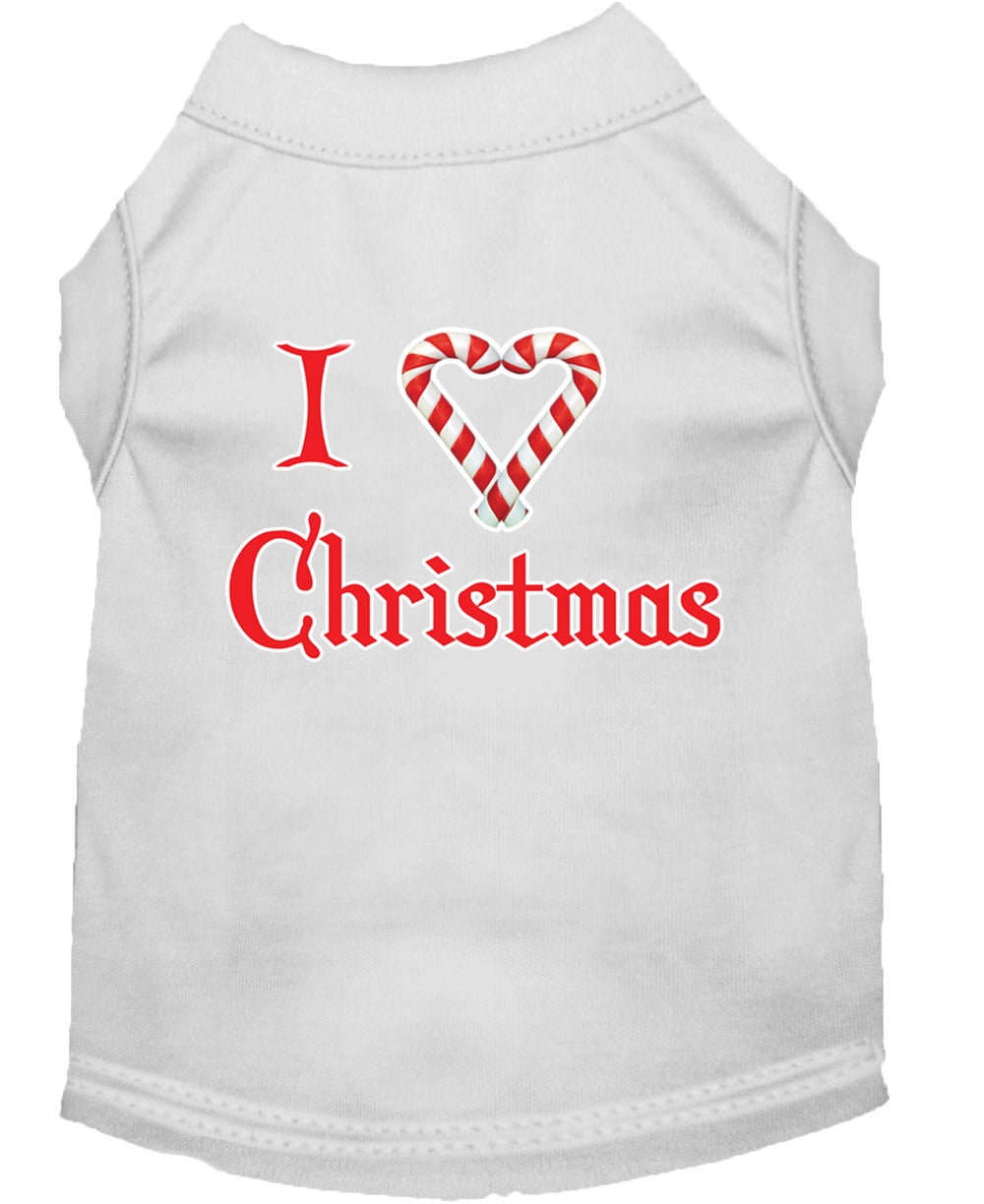 I Heart Christmas' with Candy Cane Heart - My Best Friend Furever