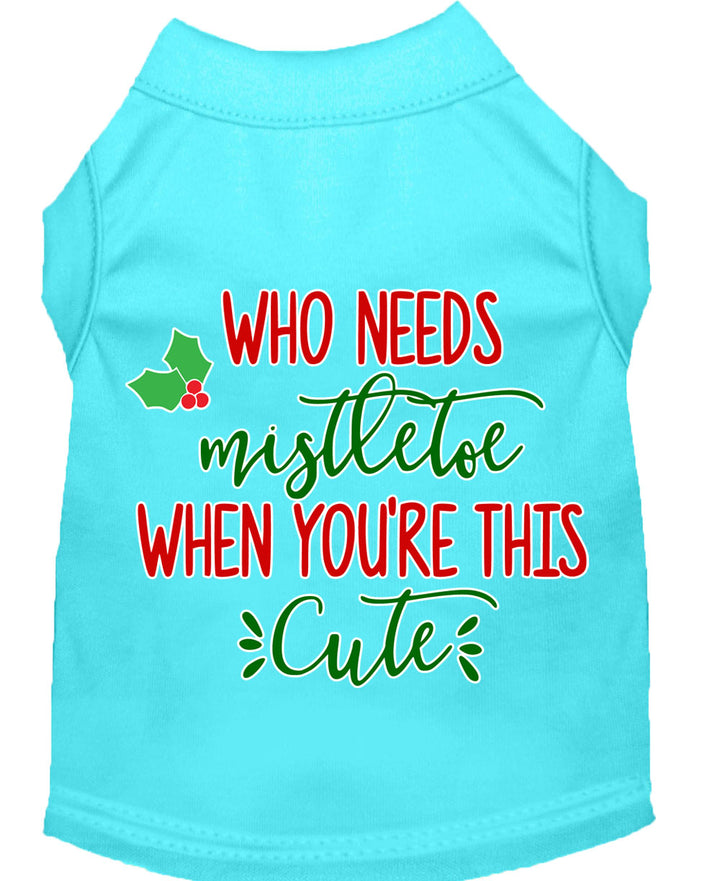 Spread Holiday Cheer with This Cute Christmas Dog Tee - No Mistletoe Required! - My Best Friend Furever