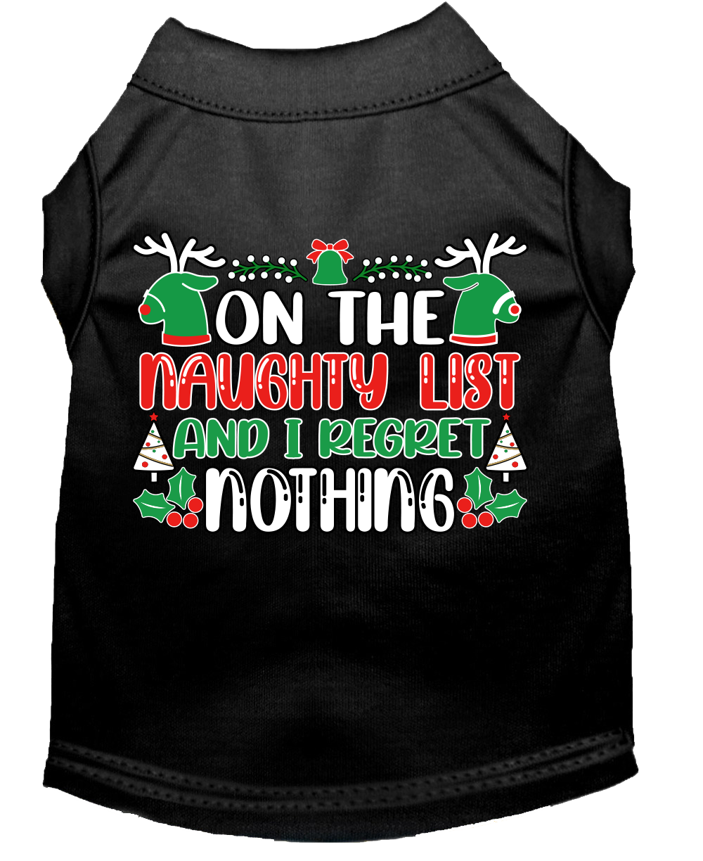 Naughty List Confessions: Dog Tee for a Guilty Christmas - My Best Friend Furever