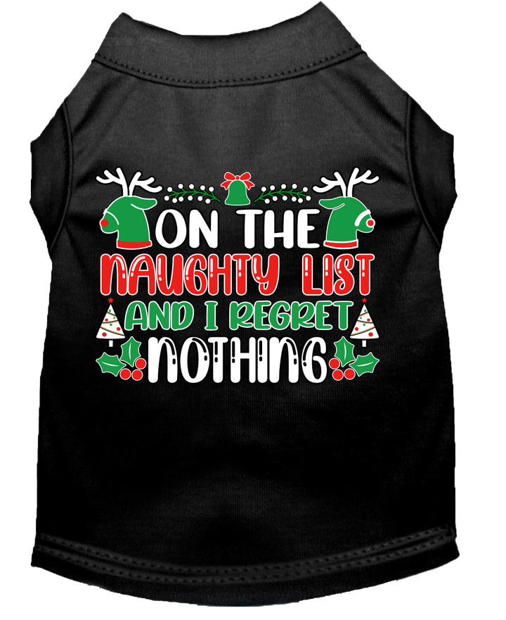 Naughty List Confessions: Dog Tee for a Guilty Christmas - My Best Friend Furever