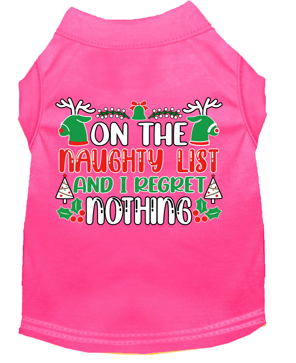 Naughty List Confessions: Dog Tee for a Guilty Christmas - My Best Friend Furever