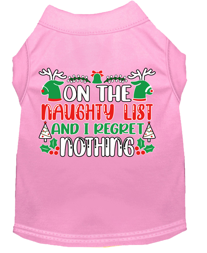 Naughty List Confessions: Dog Tee for a Guilty Christmas - My Best Friend Furever
