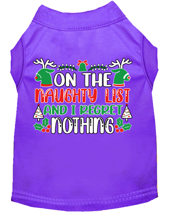 Naughty List Confessions: Dog Tee for a Guilty Christmas - My Best Friend Furever