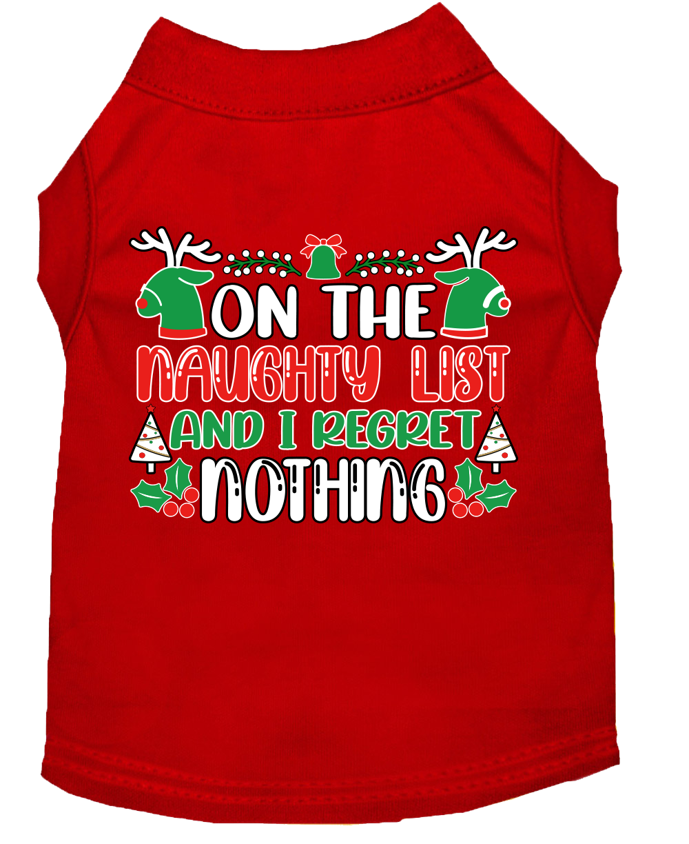 Naughty List Confessions: Dog Tee for a Guilty Christmas - My Best Friend Furever