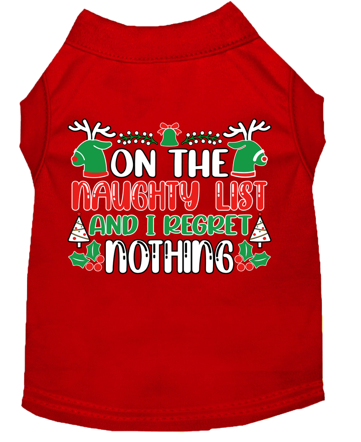 Naughty List Confessions: Dog Tee for a Guilty Christmas - My Best Friend Furever