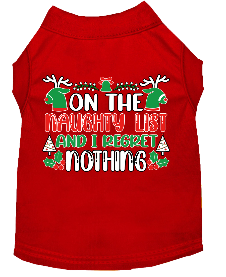 Naughty List Confessions: Dog Tee for a Guilty Christmas - My Best Friend Furever