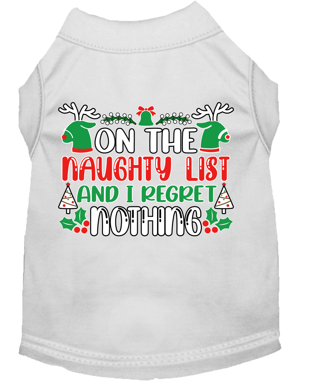 Naughty List Confessions: Dog Tee for a Guilty Christmas - My Best Friend Furever