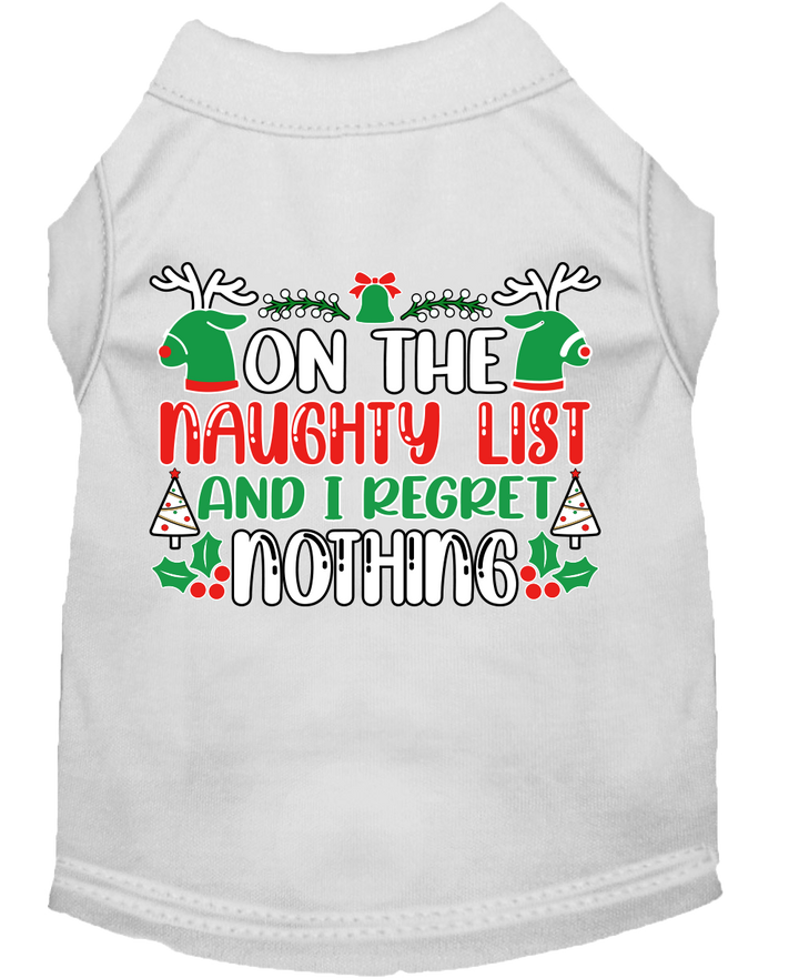Naughty List Confessions: Dog Tee for a Guilty Christmas - My Best Friend Furever