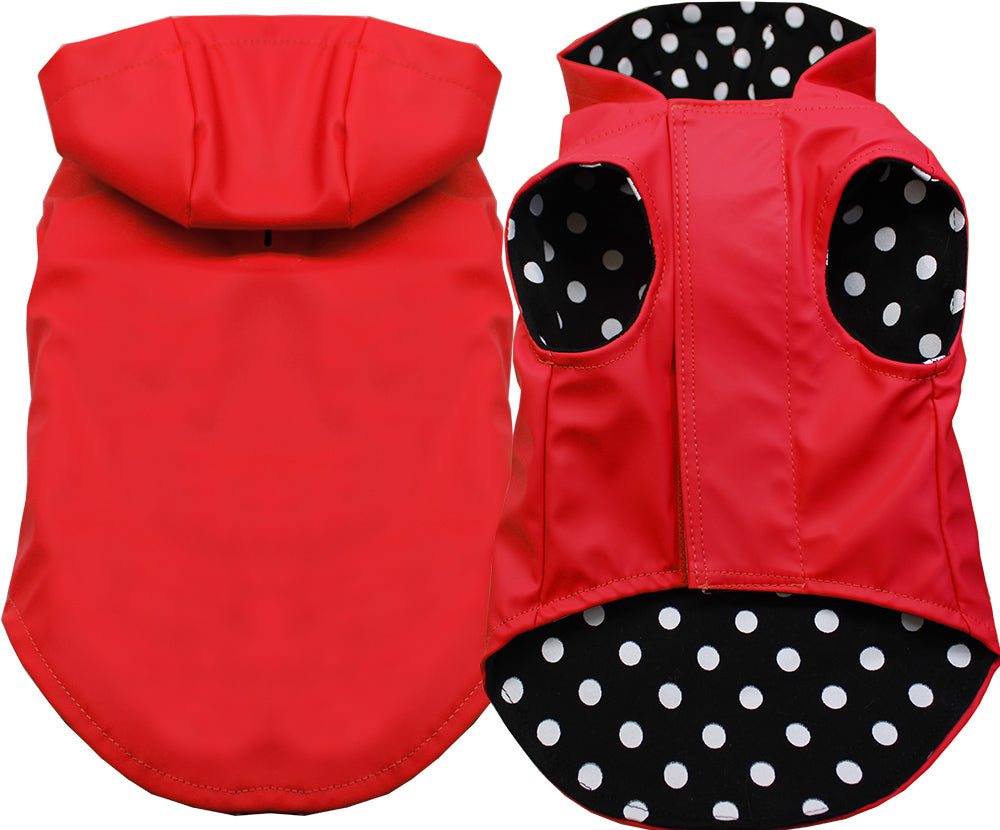 Stylish Dog Hooded Raincoat with Water Resistant Shell and Warm Hoodie - Perfect for Rainy Walks! - My Best Friend Furever