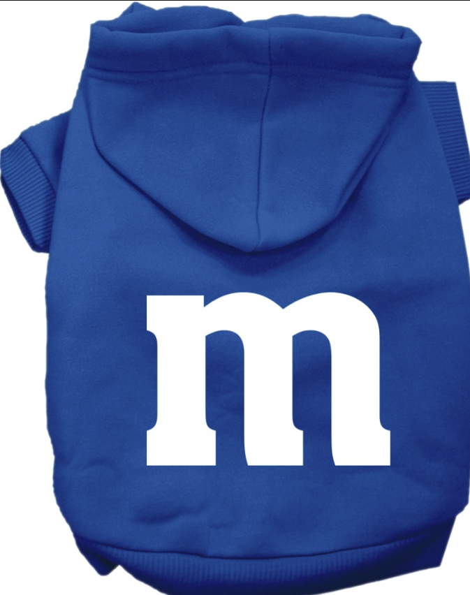 M&M Halloween Dog Hoodie- Adorable Costume for Your Pet - My Best Friend Furever