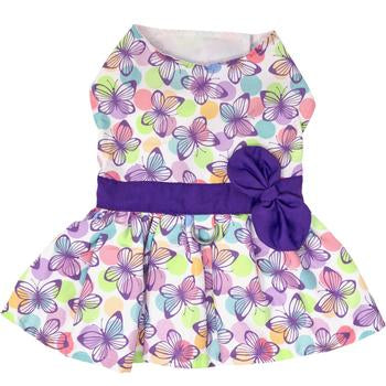 Purple Butterfly Dress - My Best Friend Furever