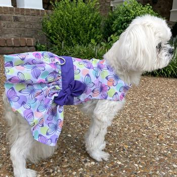 Purple Butterfly Dress - My Best Friend Furever