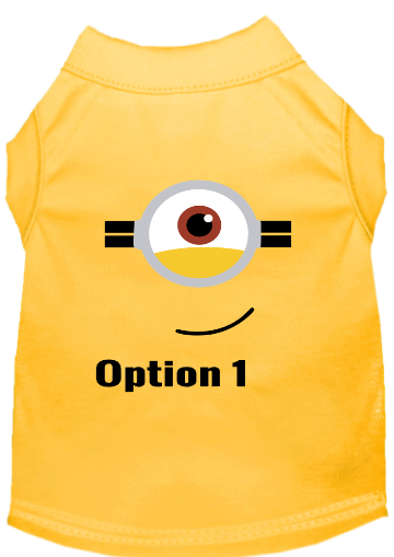 Adorable Yellow Henchman Dog Costume - Minion-Inspired Fun - My Best Friend Furever
