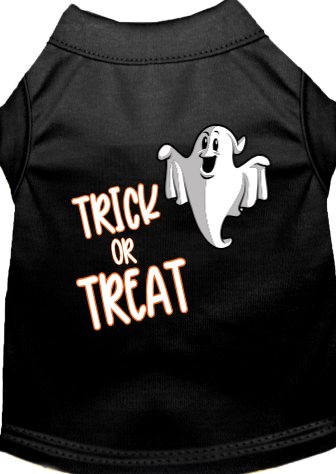 Trick or Treat Ghost Dog Shirt - Spooky and Sweet Canine Attire - My Best Friend Furever