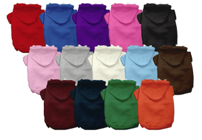 Blank Dog and Cat Hoodie- Plain Hoodie-Great for Customization - My Best Friend Furever