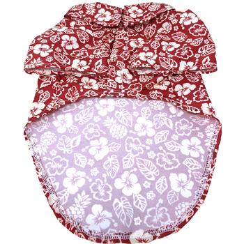 Aloha Red Hawaiian Dog Shirt - My Best Friend Furever