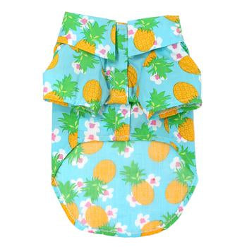 Pineapple Luau Hawaiian Dog Shirt - My Best Friend Furever