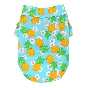 Pineapple Luau Hawaiian Dog Shirt - My Best Friend Furever
