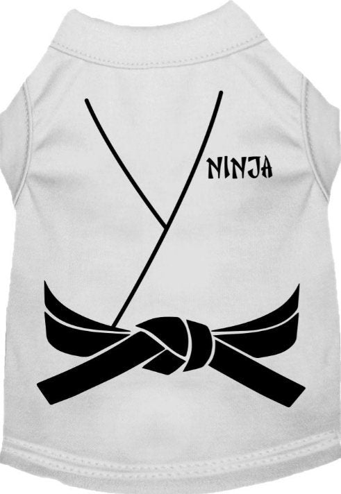 Ninja Dog Shirt - Stealthy and Stylish Canine Attire