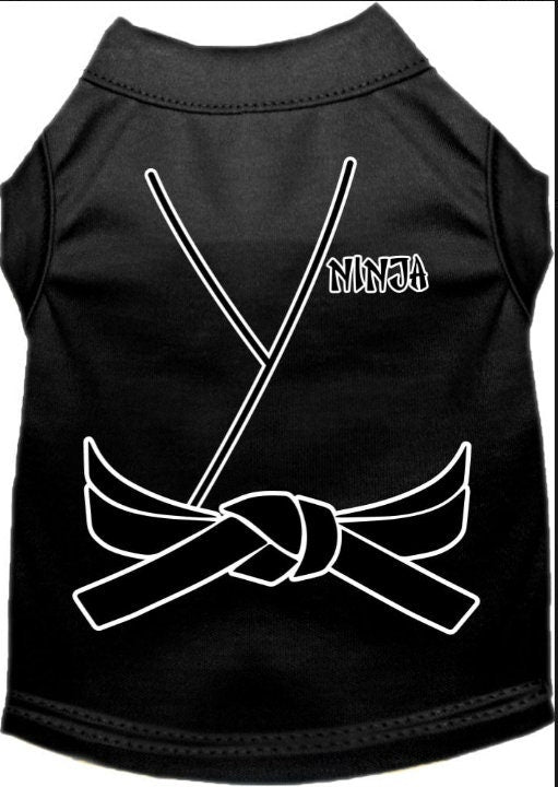 Ninja Dog Shirt - Stealthy and Stylish Canine Attire