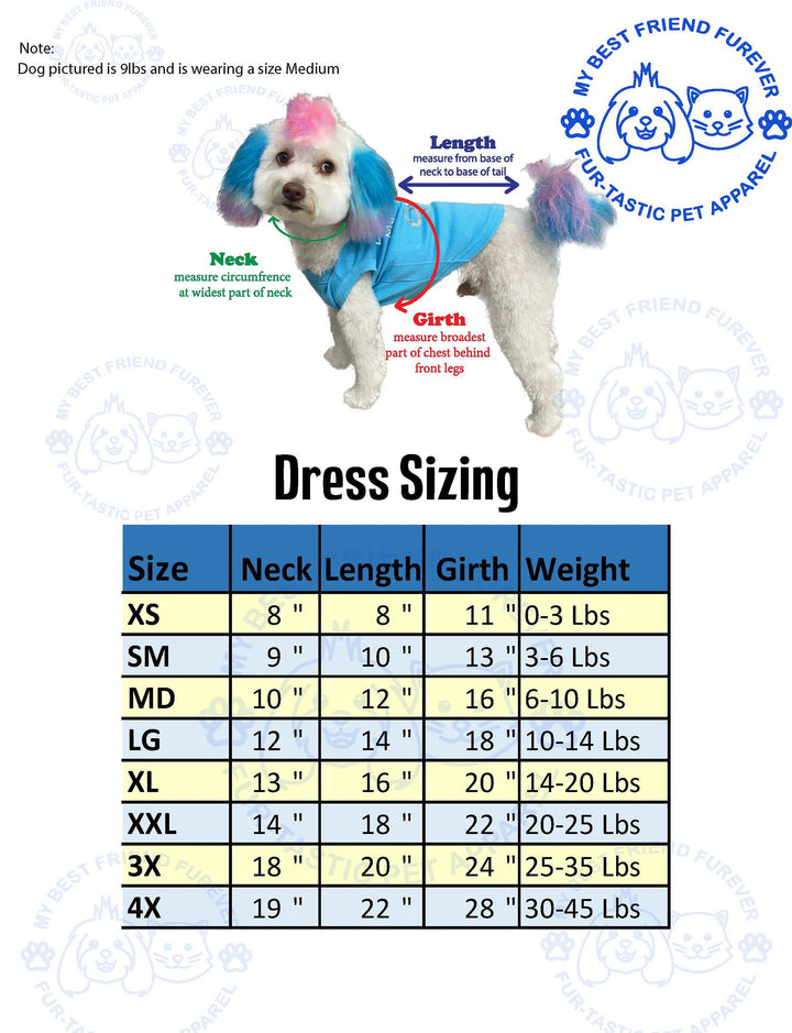 Flaky Friends Dog Dress - Let your pup wear the truth!