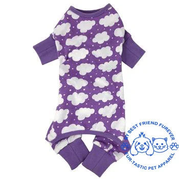 CuddlePup Dog Pajamas - Fluffy Clouds- Ultra-Soft Cotton for Cozy Snuggle Times - My Best Friend Furever