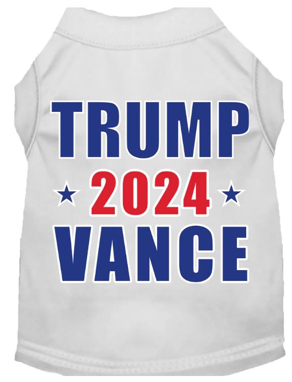 Trump 2024 Supporter Dog Shirt - Patriotic Pet Apparel