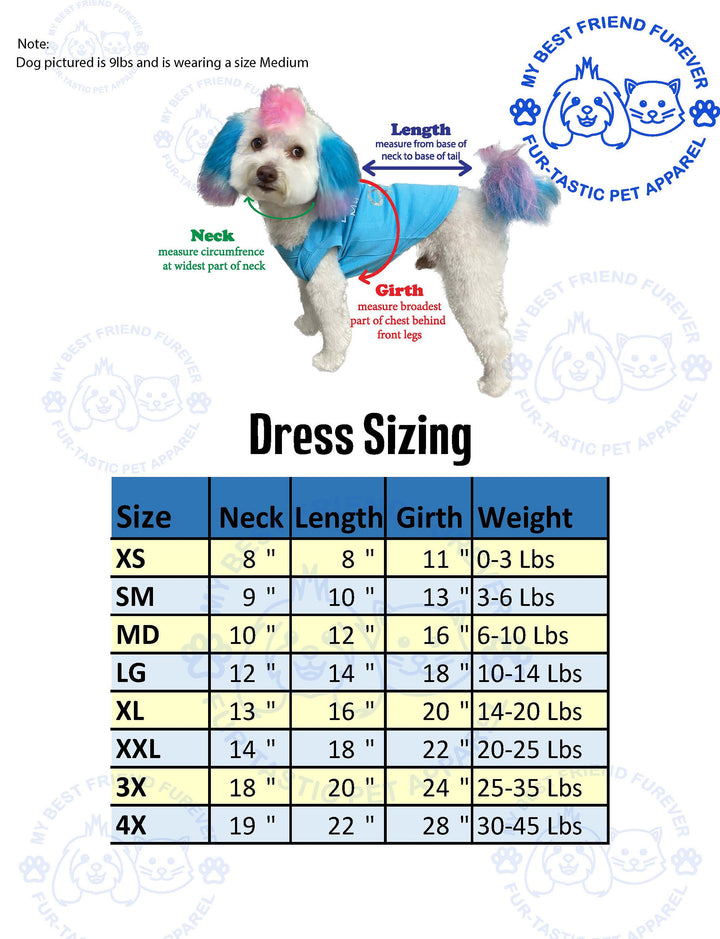 Feliz Navidad Festive Dog Dress - Holiday Season Pet Apparel with Traditional Spanish Flair - Christmas Cheer Puppy Outfit - My Best Friend Furever